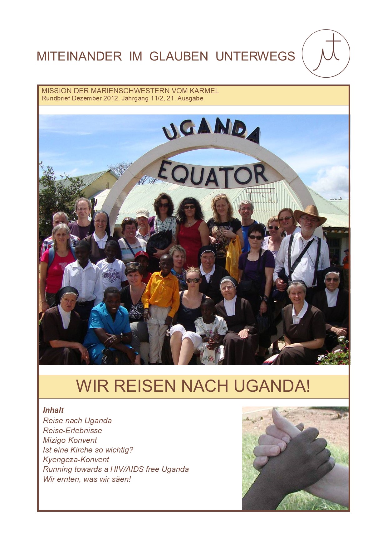 Wir reisen nach Uganda!
