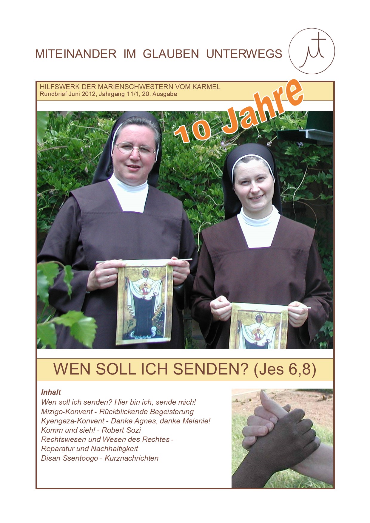 Wenn soll ich senden?