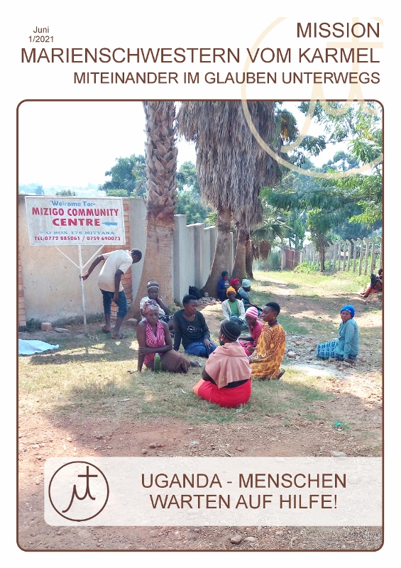 Menschen warten auf Hilfe